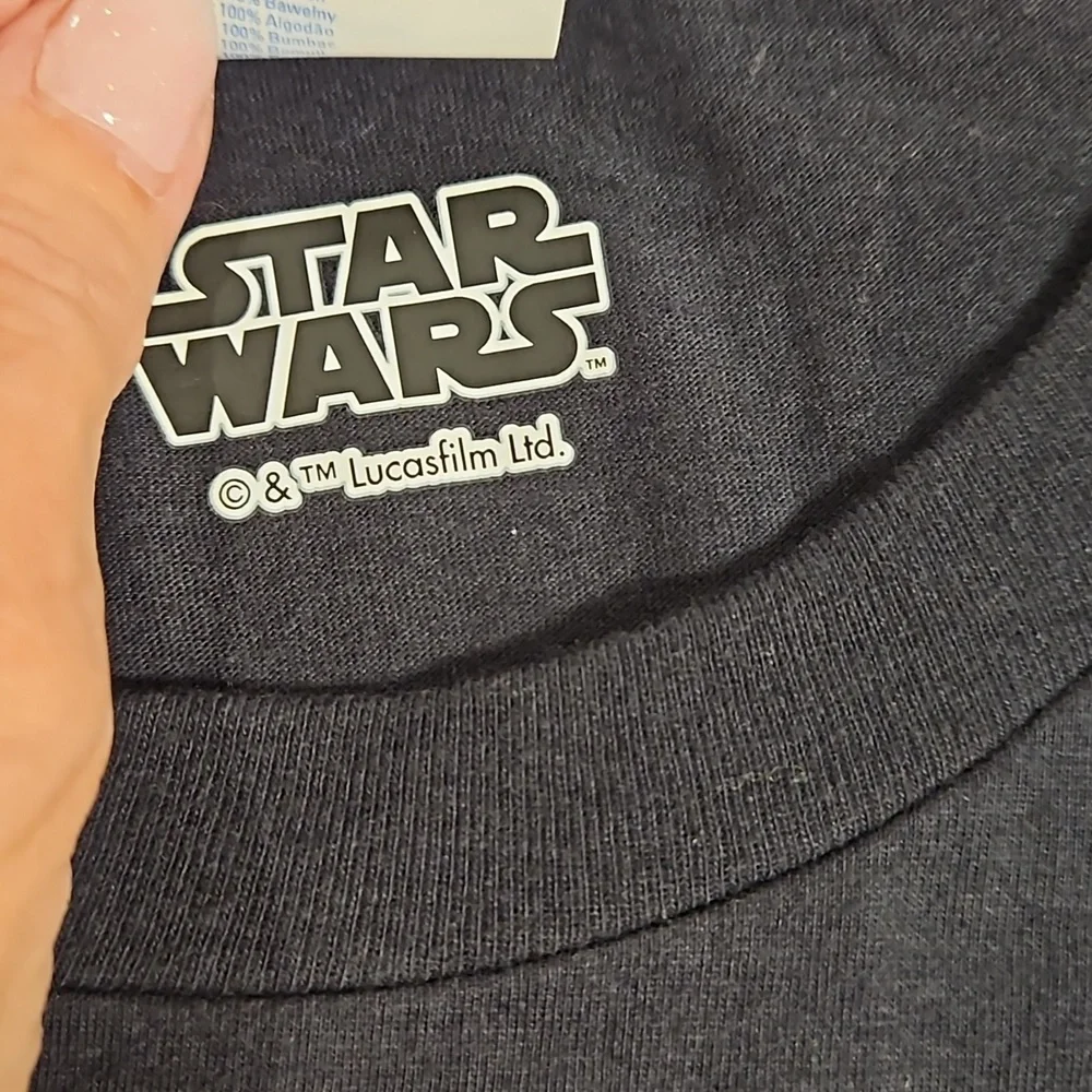 Star Wars Disney Lucasfilm The Mandalorian black short sleeve tee XL Unisex EUC - Picture 4 of 5